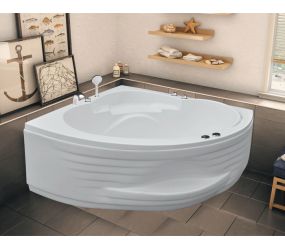Bồn tắm nằm góc tròn Model: AD4 - 1200